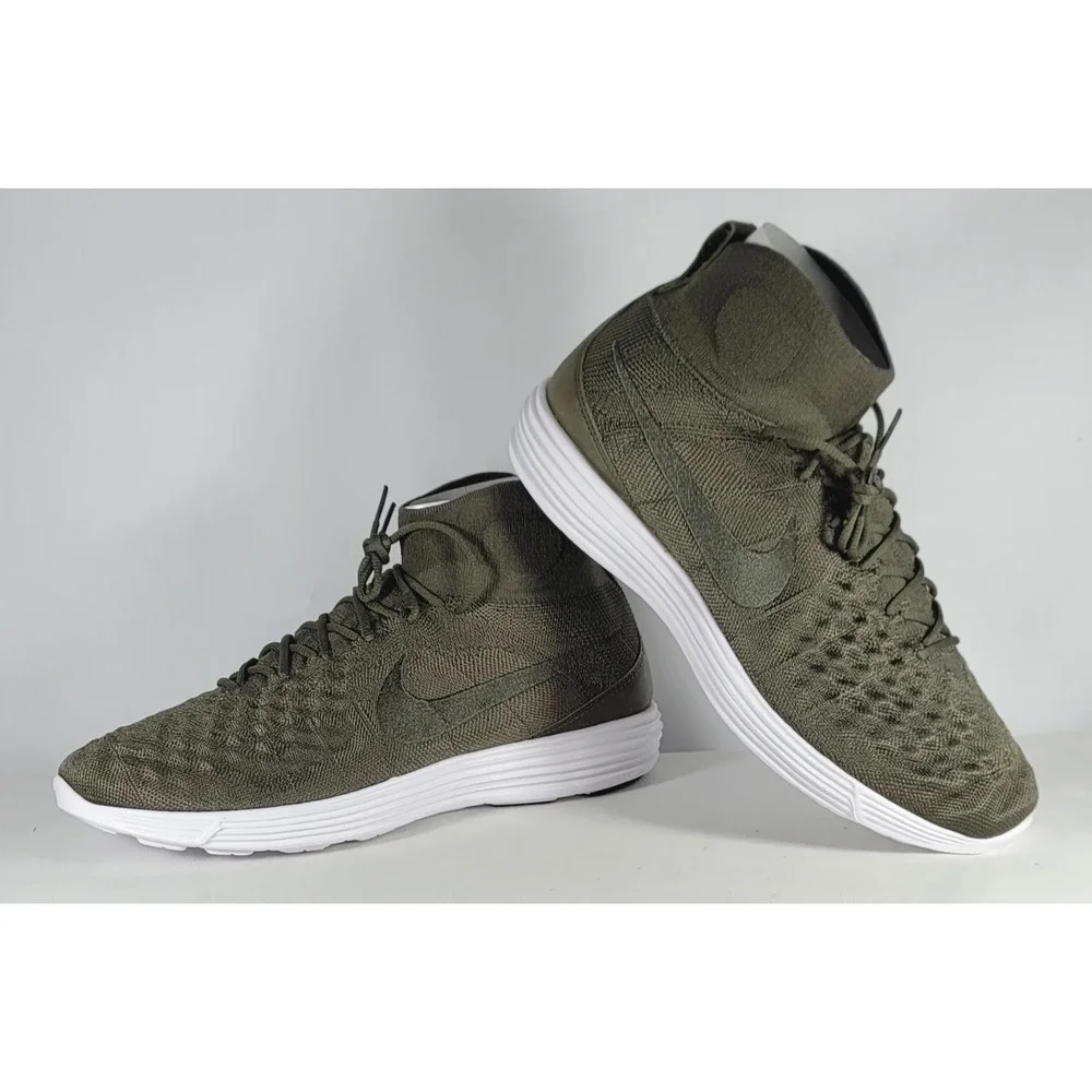 Nike Men's Lunar Magista ll‎ FK 852614-300 Cargo Khaki Lace Up Sneakers Shoes 12